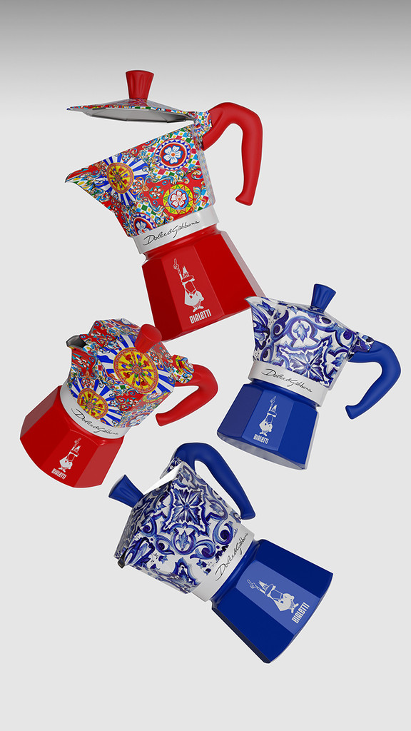 Bialetti Dolce&Gabbana® Collection - Moka, cups | DG® Bialetti Dolce&Gabbana® Collection - Moka, cups | DG®