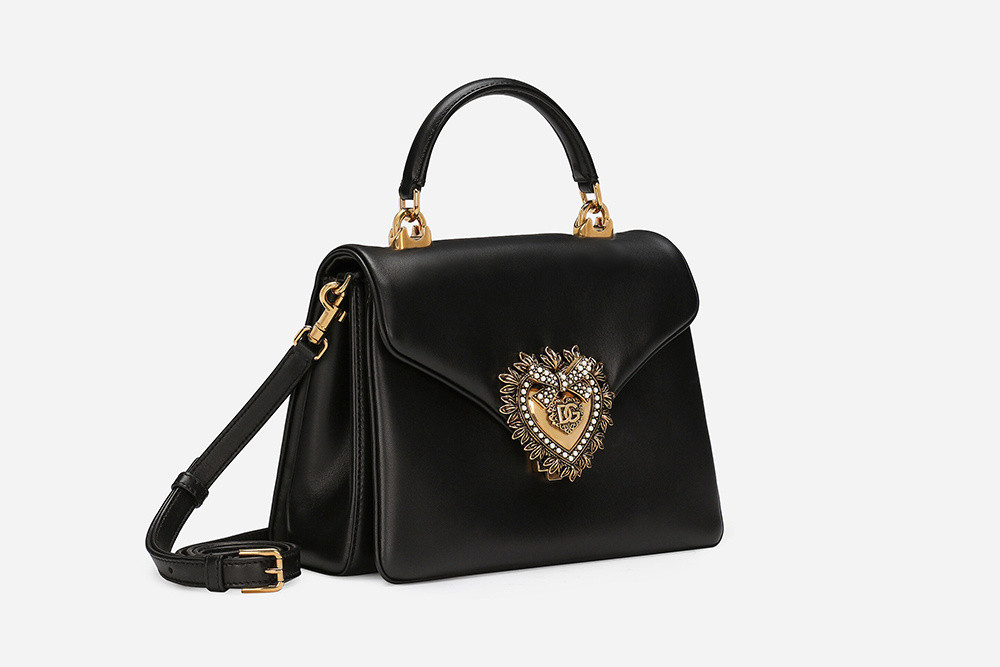 Dolce gabbana black outlet purse