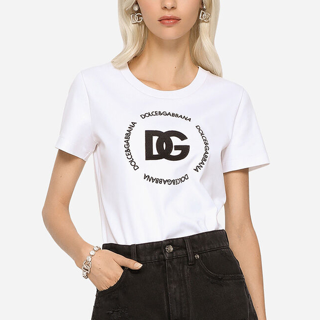 Dolce gabbana women's t shirt sale best sale