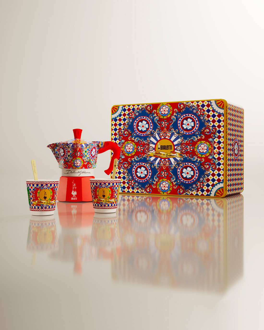 Bialetti Dolce&Gabbana® Collection - Moka, cups